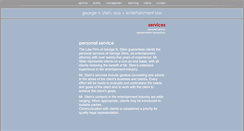 Desktop Screenshot of georgesteinlaw.com